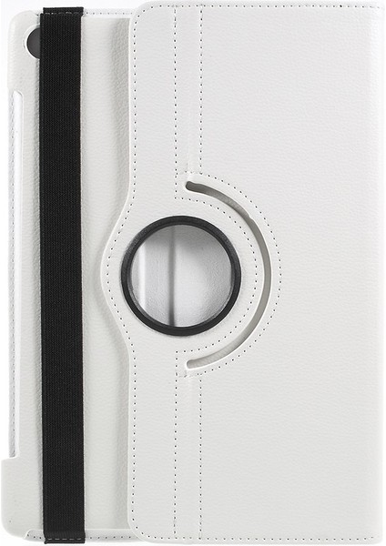 Litchi Skin 360 Derece Dönen Stand Pu Deri Kılıf Huawei Mediapad M5 10/m5 10 Pro -Yeşil (Yurt Dışından)