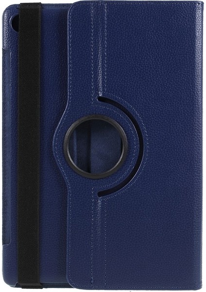 Litchi Skin 360 Derece Dönen Stand Pu Deri Kılıf Huawei Mediapad M5 10/m5 10 Pro -Yeşil (Yurt Dışından)