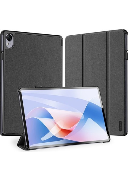 Dux Ducıs Domo Serisi Huawei Matepad 11.5 S Tablet Kılıfı Üç Katlı Stand Deri Kabuk-Siyah (Yurt Dışından) fiyatları