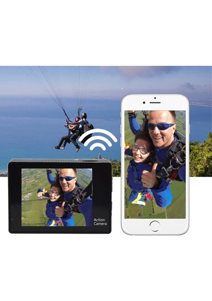 Holatec 4K Ultra Hd Çok Fonksiyonlu Profesyonel 1080P Wifi Kamera Spor Kamera Mini Akıllı Su Altı