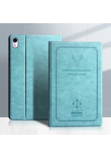 Huawei Matepad 11 2023 Çızılme Önleyici Pu Deri Tablet Kılıfı Standı Tablet Kapağı-Yeşil (Yurt Dışından) modelleri