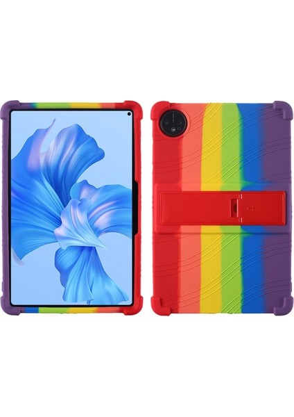 Huawei Matepad Pro 11 2022 Yumuşak Silikon Tablet Kılıfı Pc Stand Çarpışmaya Dayanıklı Tablet Kapağı-Yeşil (Yurt Dışından)