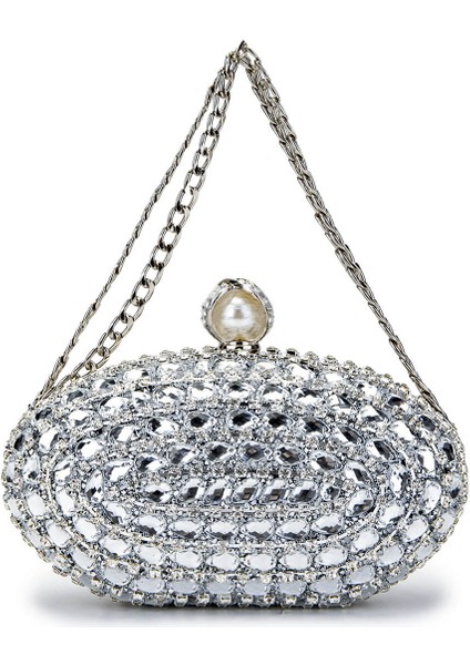 Kadın Vegan Gri Abiye Çanta 1083 003-1 Bn Cnt Y25 Gumus fiyatları