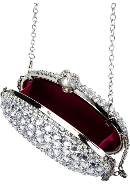 Kadın Vegan Gri Abiye Çanta 1083 003-1 Bn Cnt Y25 Gumus modelleri