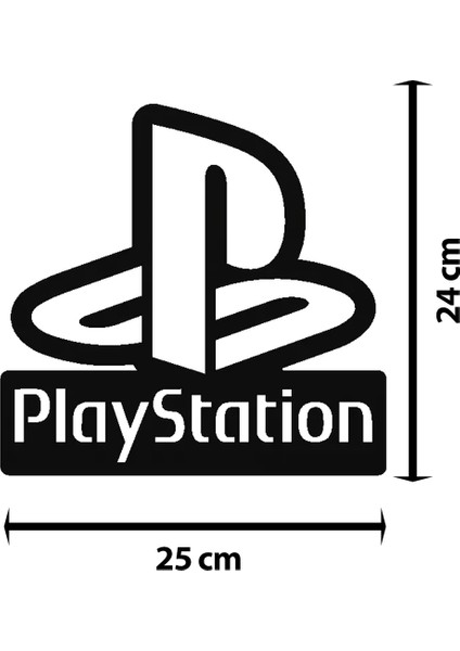 Playstation Dekoratif LED Aydınlatma Siyah modelleri