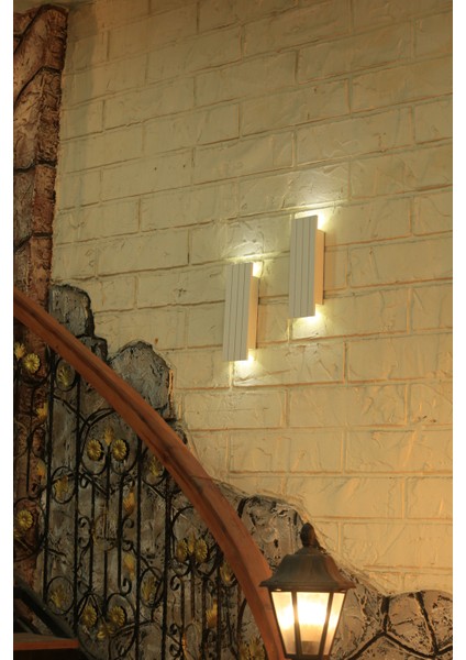 Pilli Modern Dekoratif Duvar Aydınlatması Aplik Gece Lambası