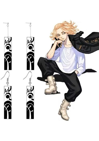 Anime Tokyo Revtokyo Izana Izkava Küpe Seti