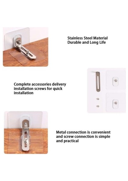 Kendinden Yapışkanlı Mobilya Sabitleme Aparatı fırsatları