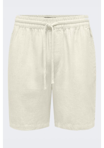 Onstel Vısc Lın Shorts 0075 Erkek Beyaz Şort - OS22030250