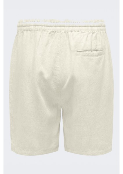 Onstel Vısc Lın Shorts 0075 Erkek Beyaz Şort - OS22030250