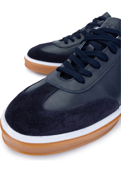 Erkek Deri Lacivert Sneakers & Spor Ayakkabı 978 300 Erk Ayk Y25 Lacıvert