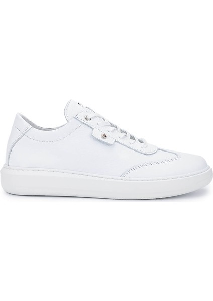 Erkek Deri Beyaz Sneakers & Spor Ayakkabı 352 22350 Erk Ayk Y25 Beyaz Fltr