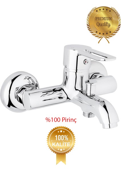 Kare Limra Serisi Mix Banyo Bataryası Musluğu