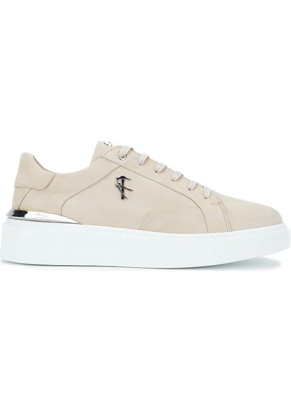 Erkek Deri Bej Sneakers & Spor Ayakkabı 352 22292 Erk Ayk Y25 Bej Nbk