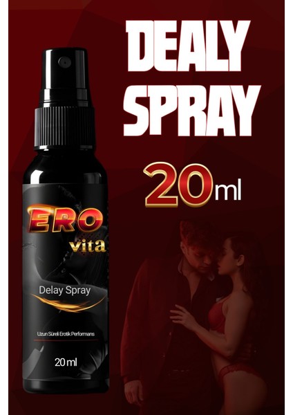 Erovita 20ML Su Bazlı Sprey – Uzun Deneyim & Kaliteli Kullanım