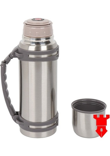 1300 ml Termos SUS-304 Paslanmaz Çelik Bardak Kamp Okul Iş Piknik Çay Kahve Termosu