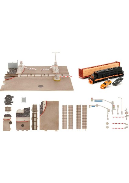 F&f Nano Train Scene Diorama
