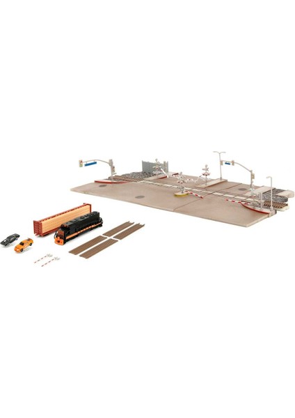 F&f Nano Train Scene Diorama