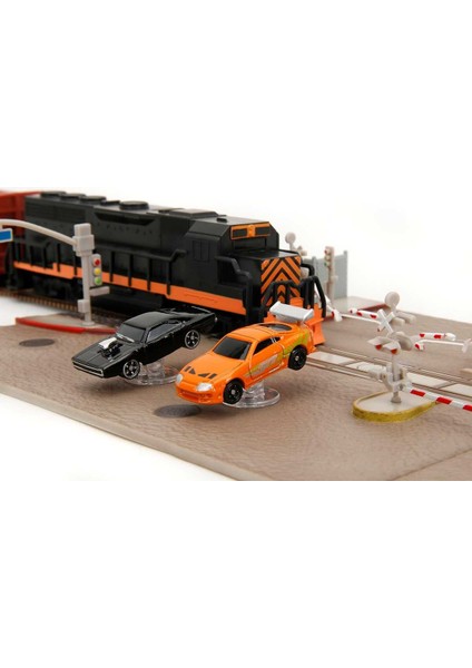 F&f Nano Train Scene Diorama