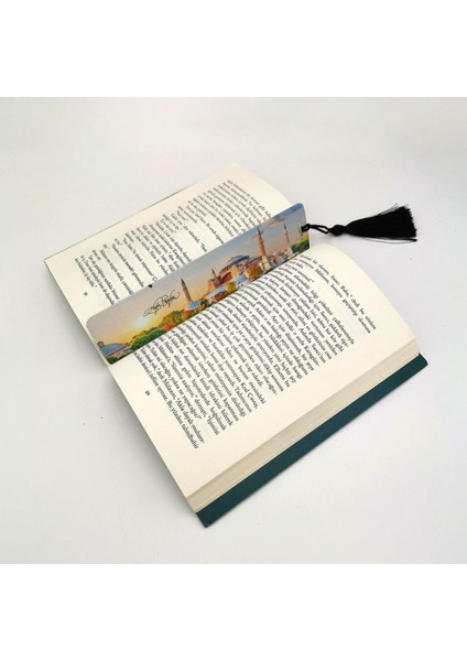 Ayasofya Baskılı, Püsküllü Kitap Ayracı (Hediyelik BOOKMARK,AYRAÇ-065)