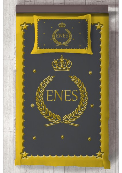 Isimli Yatak Örtüsü MKTİYT-4032