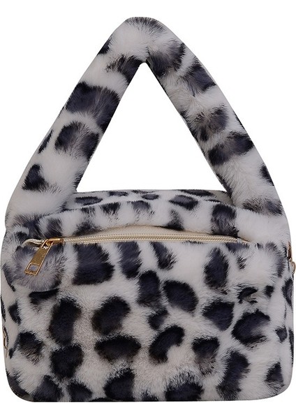 Bayan Küçük Peluş Çanta Moda Kadın Crossbody Çanta Hobo Çanta (Yurt Dışından)