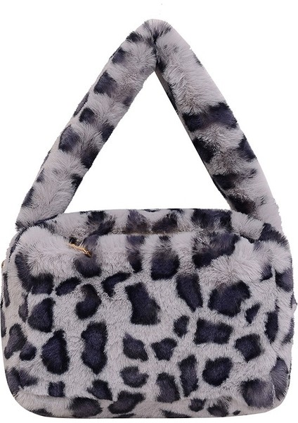 Bayan Küçük Peluş Çanta Moda Kadın Crossbody Çanta Hobo Çanta (Yurt Dışından)