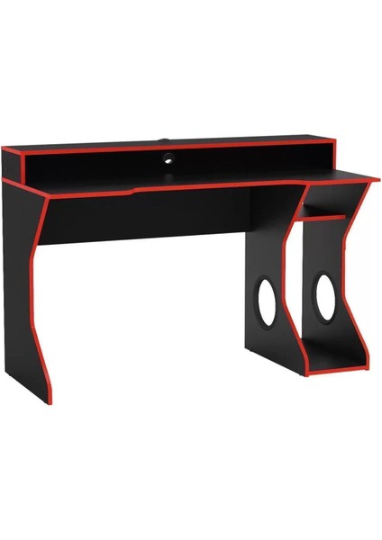 Siyah Çalışma Masası Wellplay 130X59 cm