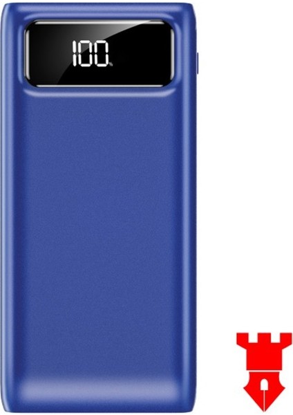 10.000 mAh Powerbank Dahili El Feneri Dijital Ekran