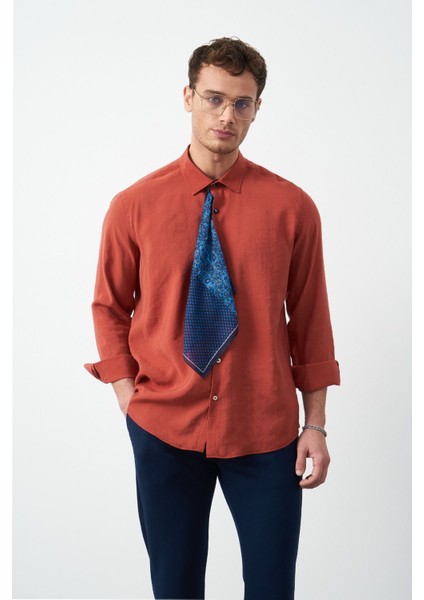 Modal Uzun Kol Rahat Kesim Erkek Gömlek modelleri