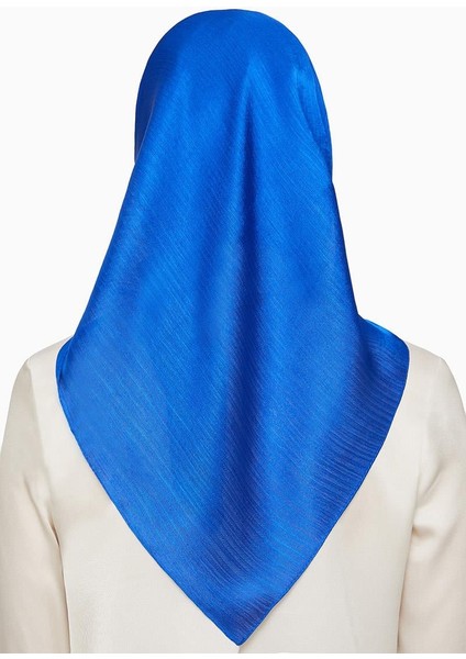 Saks Mavisi Janjan Eşarp modelleri