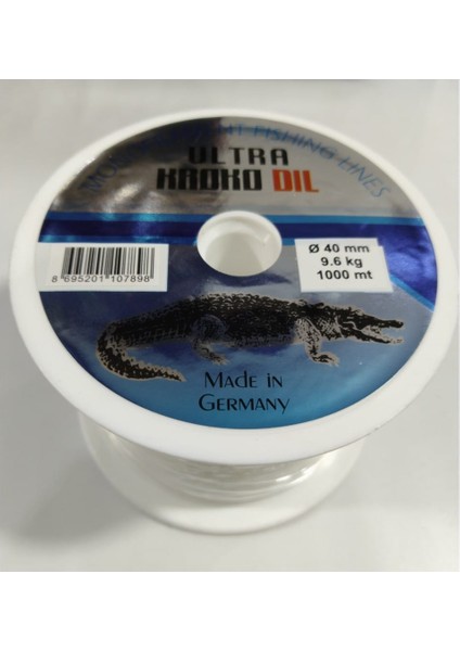 Ultra Monofılament Bobim Misina 1000 mt 0,40 mm