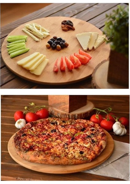 Döner Standlı Sunum Tahtası DPT30 Çap 29 cm fiyatları