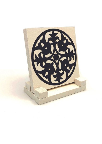 Barok Desen Baskılı Taş Masaüstlük 10X10 fiyatları