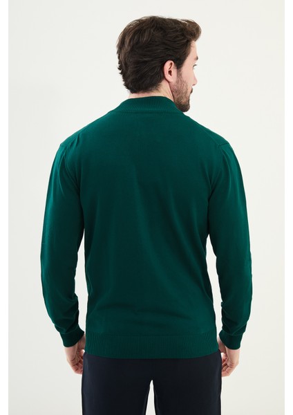 Triko Fermuarlı Hırka