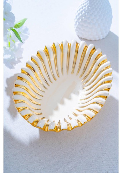 Alba Dekoratif Oval Sunum Tabak - 32 cm