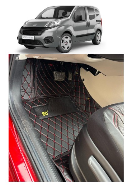 Fiat Fiorino Aracına Özel 8d Tek Katmanlı Havuzlu Paspas Takımı