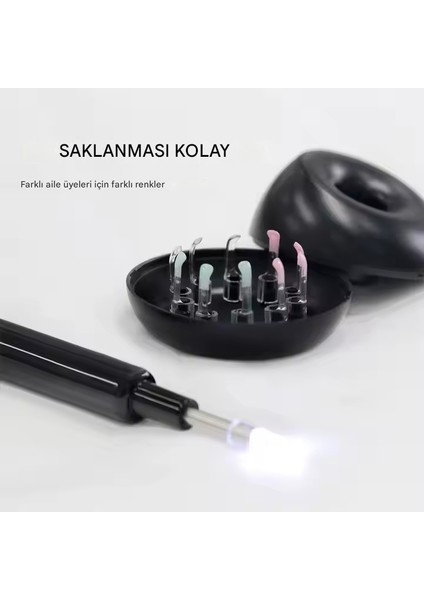 Kameralı LED Işıklı Kablosuz 1080P Kulak Temizleme Cihazı fiyatları