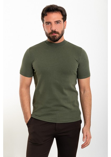 Triko Yarım Balıkçı Yaka