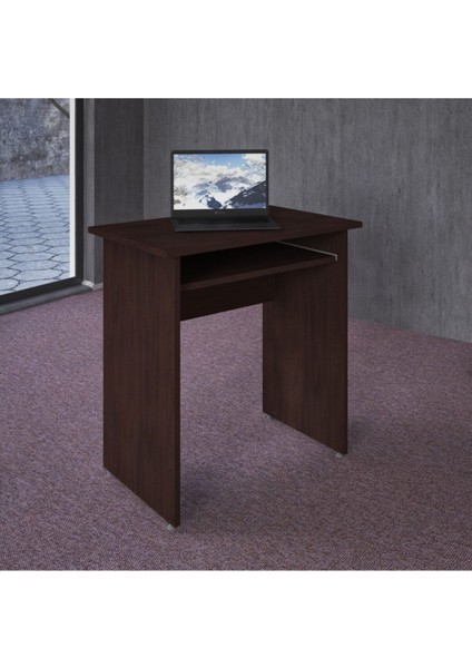 Merve Etejer Çalışma Ofis Masası Klavyeli 73X45X75H Venge