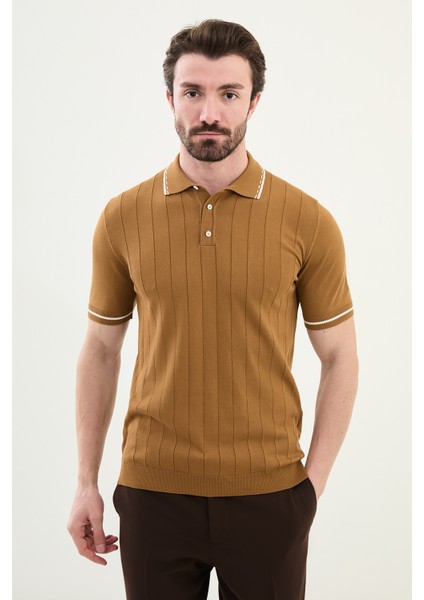 Triko Polo Düğmeli Yaka