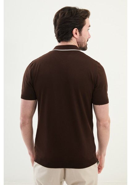 Triko Polo Düğmeli
