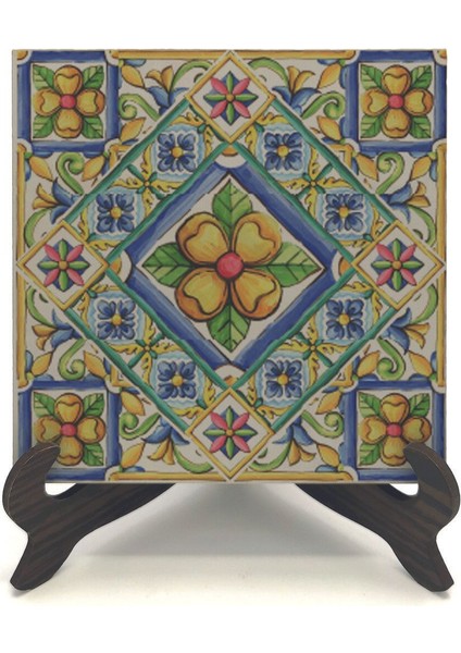 Italyan Deseni Baskılı Mdf Masaüstlük 10X10
