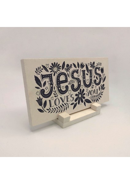 Isa Seni Seviyor. Baskılı Taş Masaüstlük 10X20 fiyatları