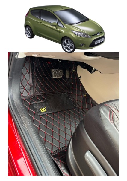 Ford Fiesta 2009-2006 Arası Araca Özel 8d Havuzlu Paspas Takımı