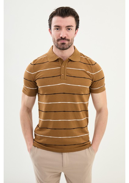 Triko Polo Düğmeli Yaka
