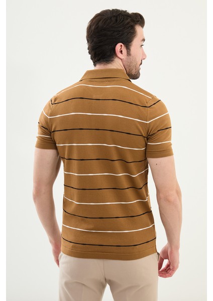 Triko Polo Düğmeli Yaka