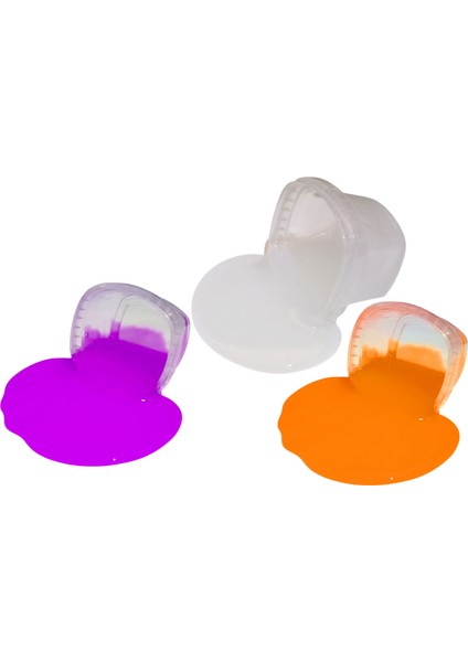 Slime 3 Renk Slime 200 gr - Hazır Slime Sağlık Sertifikalı