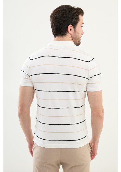 Triko Polo Düğmeli Yaka