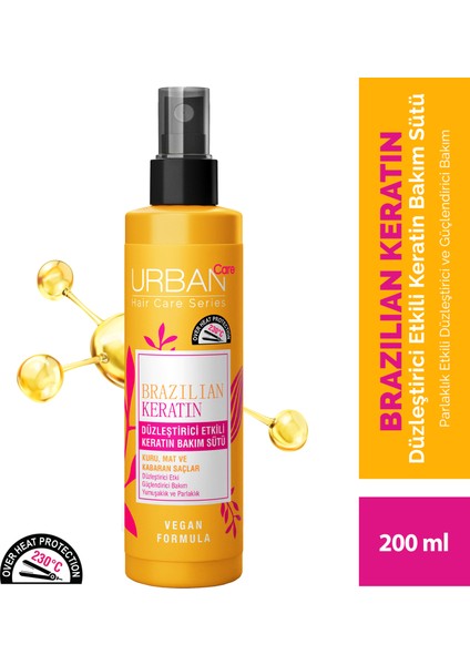 Brazilian Keratin Düzleştirici Etkili Saç Bakım Seti 5'li Set-Vegan modelleri